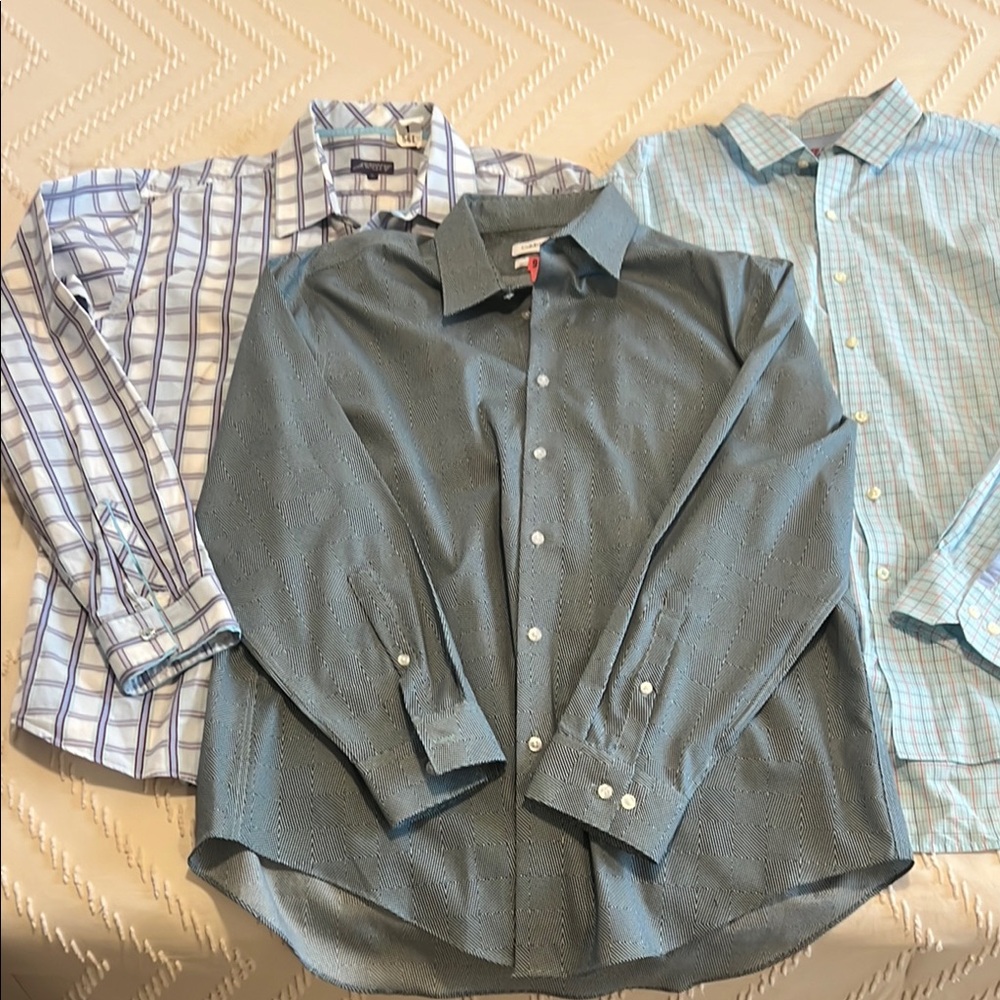 EUC Men’s Long Sleeve Dress Shirts